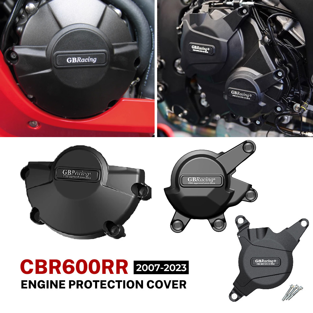 GCBR600RR เครื่องยนต์รถจักรยานยนต์ฝาครอบสําหรับ HONDA CBR600RR CBR 600RR 2007-2023