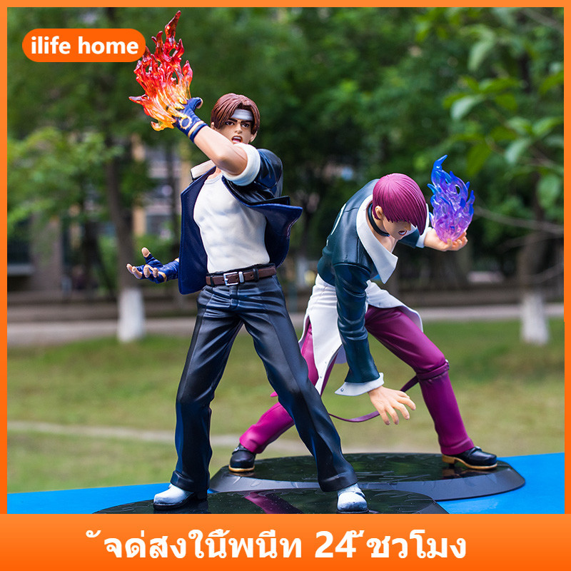 💥 จัดส่งจากประเทศไทย 💥SNK KOF97 Yagami Kusanagi คอสเพลย์ Action Figure รุ่น Q ตุ๊กตาของขวัญเด็กตกแต่งรถเครื่องประดับของเล่นคอลเลกชันตกแต่งบ้านประติมากรรมตกแต่งขนาดใหญ่ FigurinesCar จี้ d