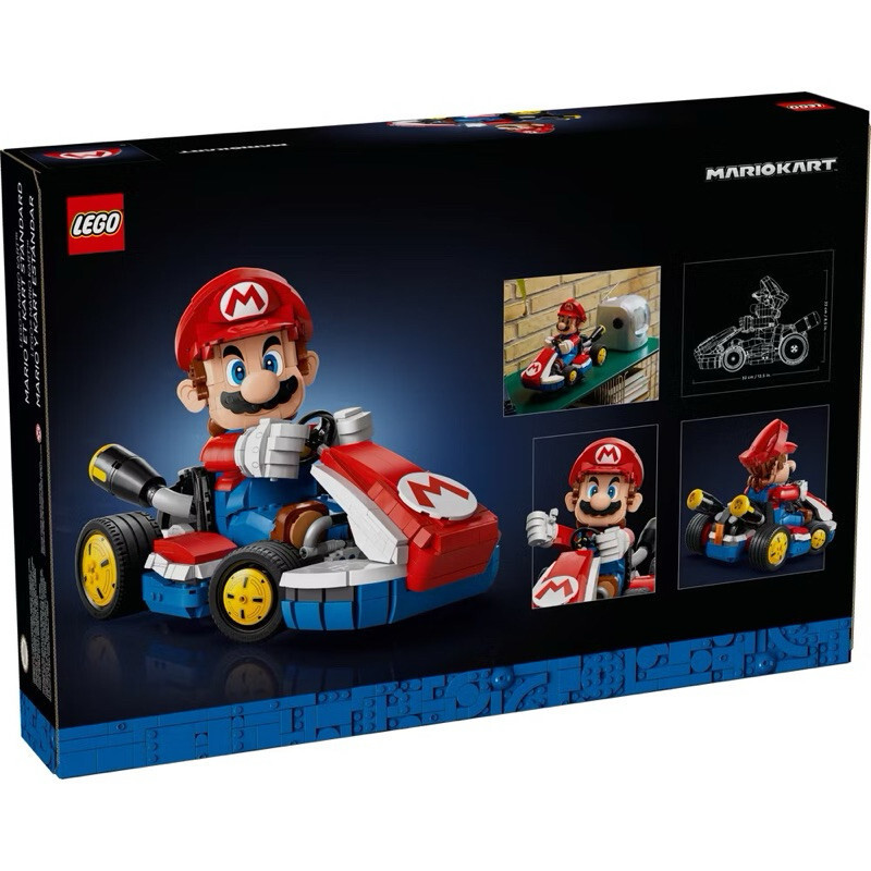 พร้อมสต็อก LEGO Super Mario 72037 Mario Kart – Mario & Standard Kart