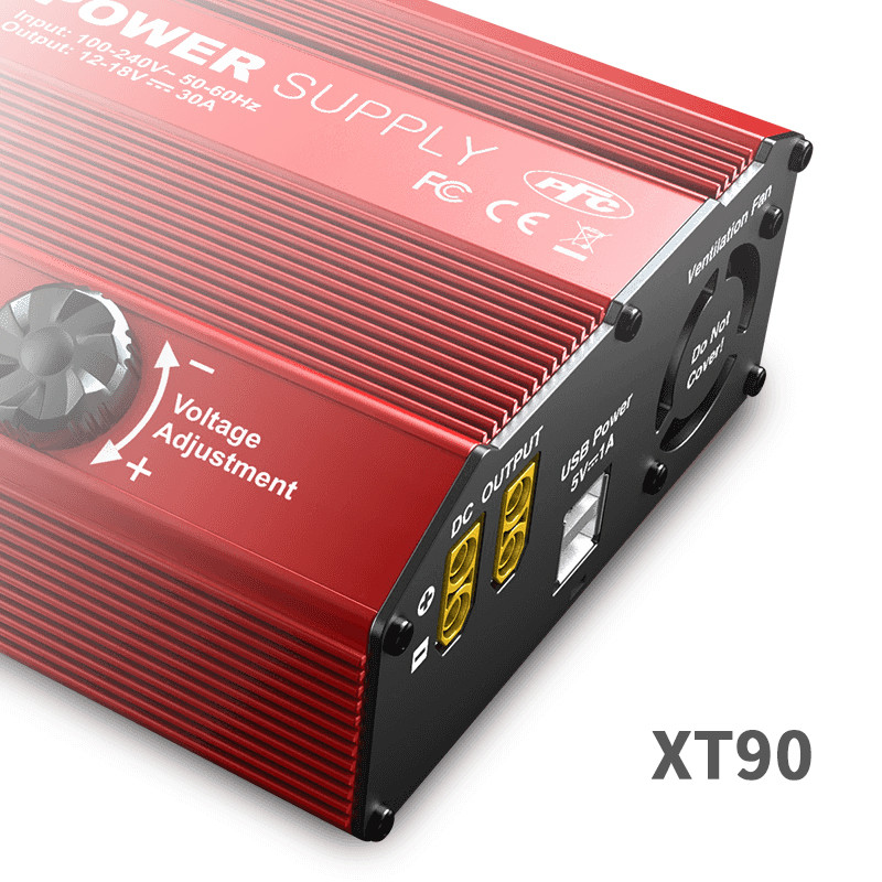 SKYRC สไตล์ใหม่สีแดง Efuel Broadband 30A 540W Charger เครื่องปรับแรงดันไฟฟ้าอะแดปเตอร์ XT90