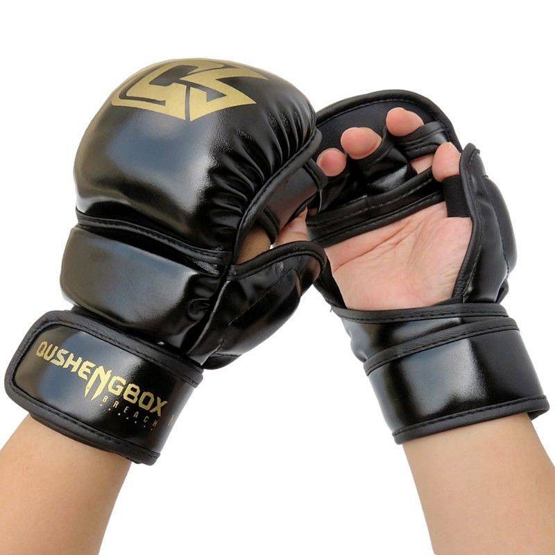 Half Finger Boxing Gloves MMA Professional Training Boxing Gloves Comprehensive Fighting Sparring Fi