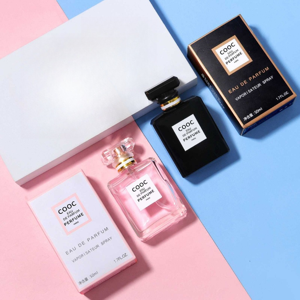 🔥สุดคุ้ม! น้ำหอมแฟชั่น 3 กลิ่น 50ML COOC COCOSILIYA MADEMOISELLE กลิ่นหรูติดทนนาน ราคาถูกที่สุด พร้อมส่ง X116