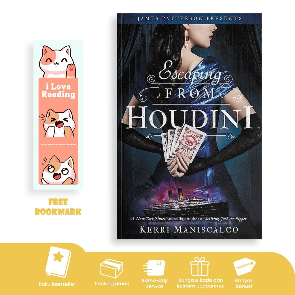 Escaping From Houdini (Stalking Jack the Ripper Series 3) โดย Kerri Maniscalco