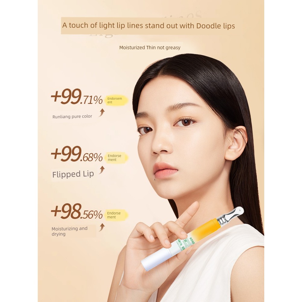 ลิปบาล์ม lipbalm Moisturizing Fade Honey Mask Essence Flagship Store ลิปบาล์ม