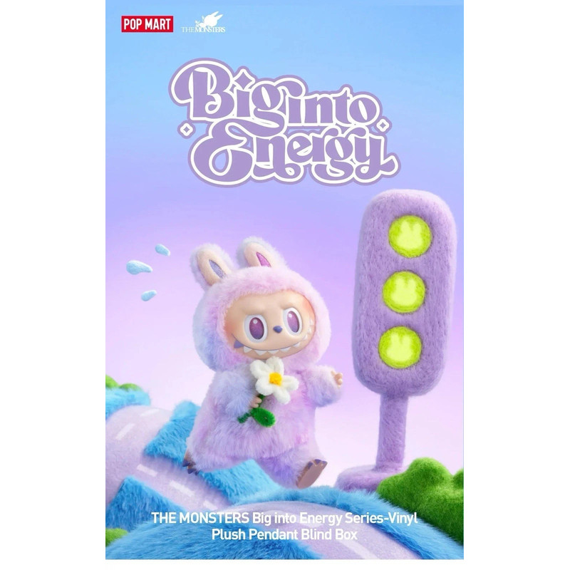 Labubu Big Into Energy Blind Box – ปิดผนึกด้วยรหัส QR – ผู้ขายของสหรัฐอเมริกา