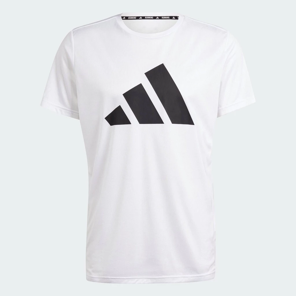 adidas วิ่ง เสื้อยืด Run It ผู้ชาย สีขาว IN0075