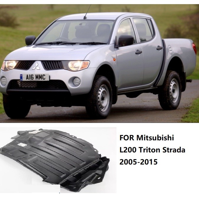 1 ชุดบังโคลนสําหรับ Mitsubishi Triton Strada L200 2005-2015 ด้านหน้าไดร์เวอร์ Fender Liner ภายใน