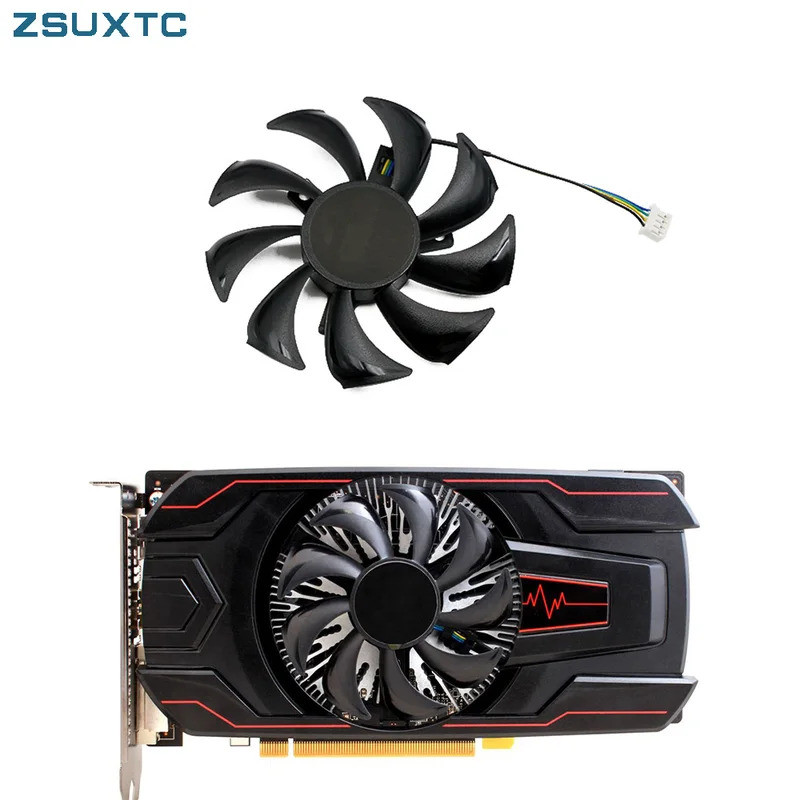 GA91S2M DC12V 0.35A สําหรับ DATALAND PowerColor R7 360 260X VGA พัดลมสําหรับ Sapphire R7 360 2G D5 O