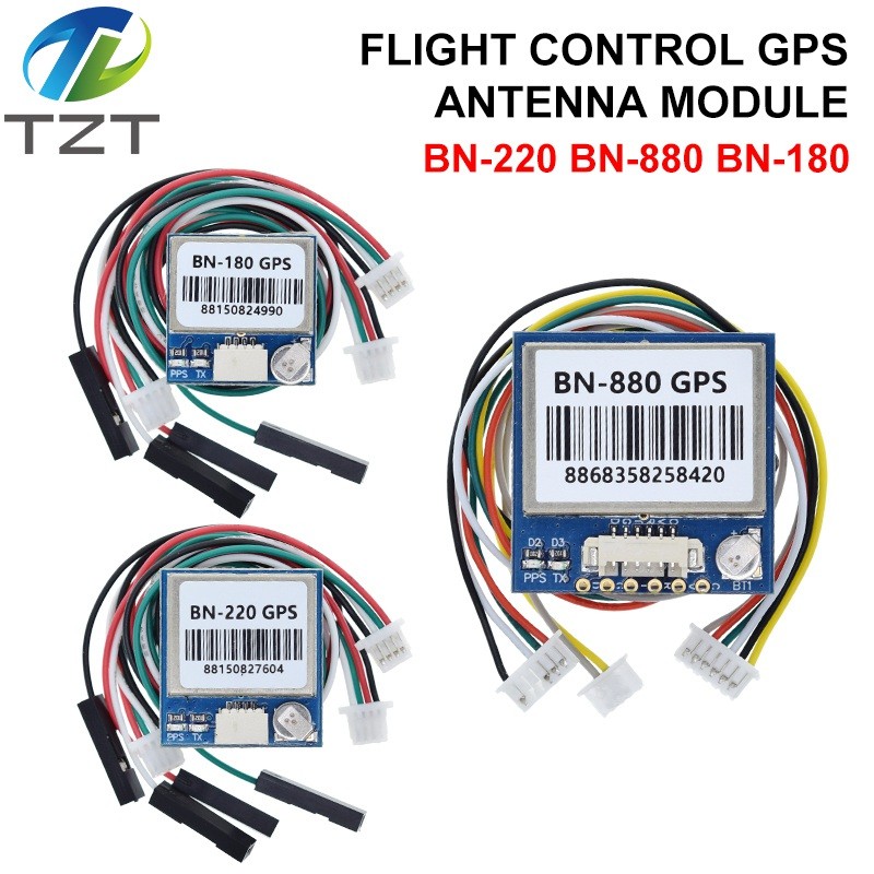 BN220 BN180 BN-880 DC 3.0V-5.0V TTL โมดูลระดับ Dual GPS-Gprs โมดูลเสาอากาศในตัวแฟลช BN-220 BN880