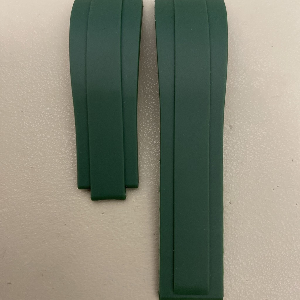 สายยาง เหมาะสําหรับ Rolex Explorer 2 Green Black Water Ghost Submariner Series GMT20mm