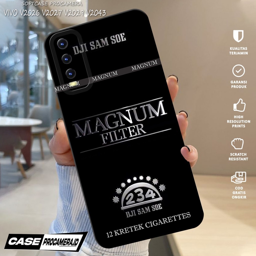 HP เคสที่รองรับสําหรับ VIVO V2043 V2026 V2027 V2029 ล่าสุด VIVO Procamera Casing 2025 { Case R0K0K2}