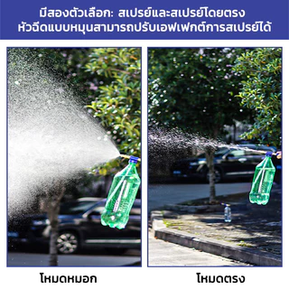 หัวฉีดน้ำทองเหลืองปรับแรงดันสูง Atomizing Misting Nozzle แบบพกพา สำหรับสวน ระบบชลประทาน