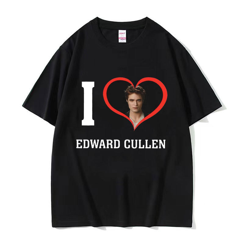 COD I Heart Edward Cullen - Twilight Graphics Print Tee Shirt Me BOFE