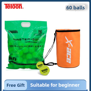 เทโลออน ลูกเทนนิส 30/60 ชิ้น, สําหรับผู้ชายผู้หญิงฝึกเริ่มต้…
