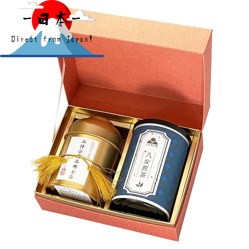 [Direct from Japan]
Tea Gift Present Souvenir Yame Tea Gyokuro Sencha H-2T87 Yame Tea Village