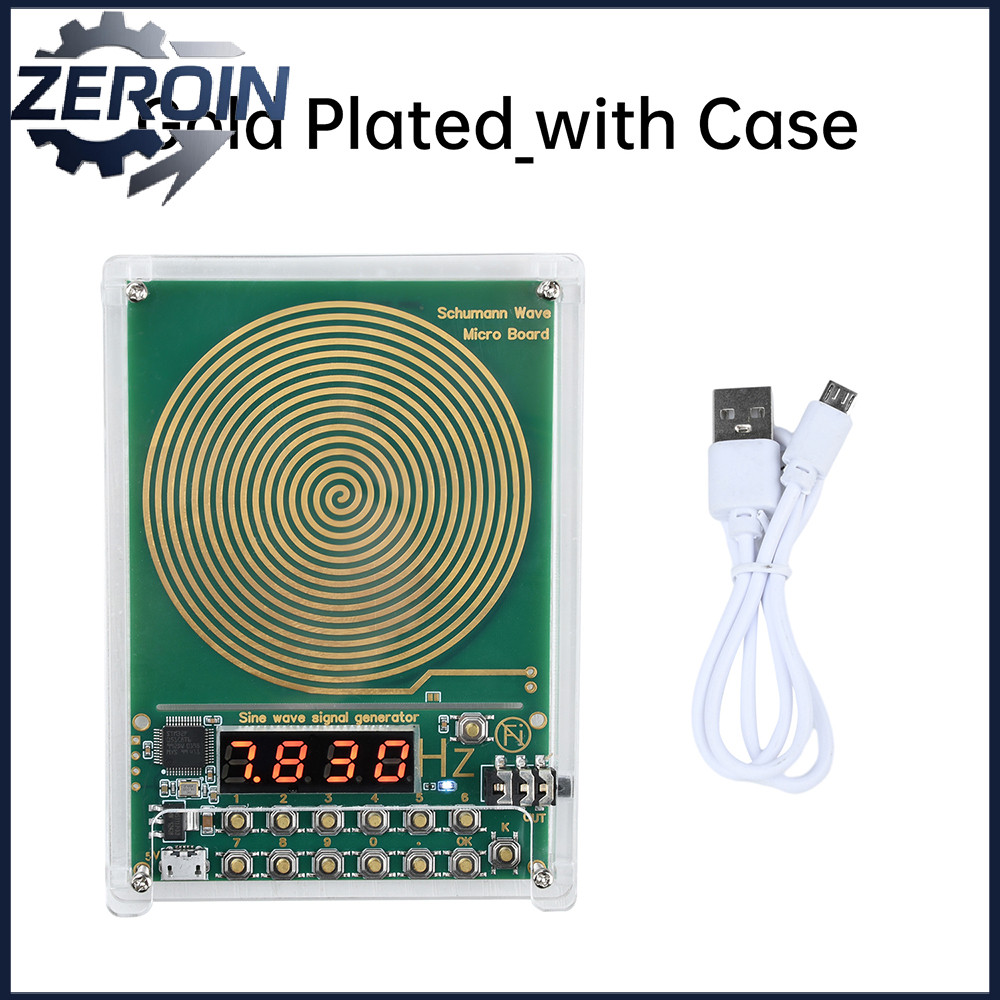 DC5V 0.01Hz~100000Hz เครื่องกําเนิดไฟฟ้าคลื่น Schumann ความถี่ที่ปรับได้ เครื่องกําเนิดสัญญาณคลื่นไซน์ Micro USB