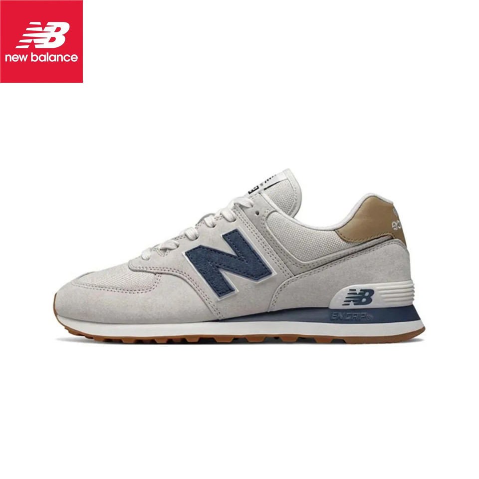 100%ของแท้ New Balance NB 574 ML574LGI รองเท้าผ้าใบสำหรับผู้ชาย และผู้หญิง