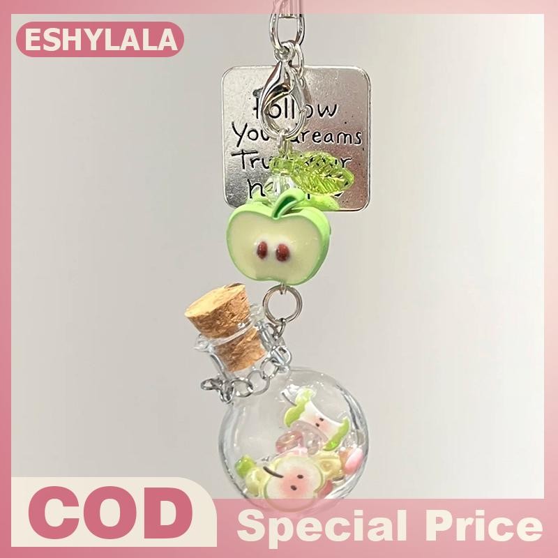 [Bea-t] Green Girly Heart Handmade Mobile Phone Case Pendant Mobile Phone Chain Bag Camera Pendant P