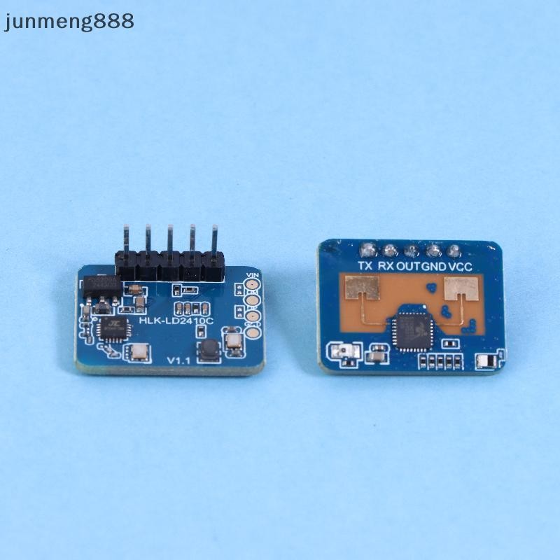 Junmeng888 The 24G Sensor Radar LD2410C Radar Module เป็น Square-packaged และติดตั้งเซ็นเซอร์อัจฉริย