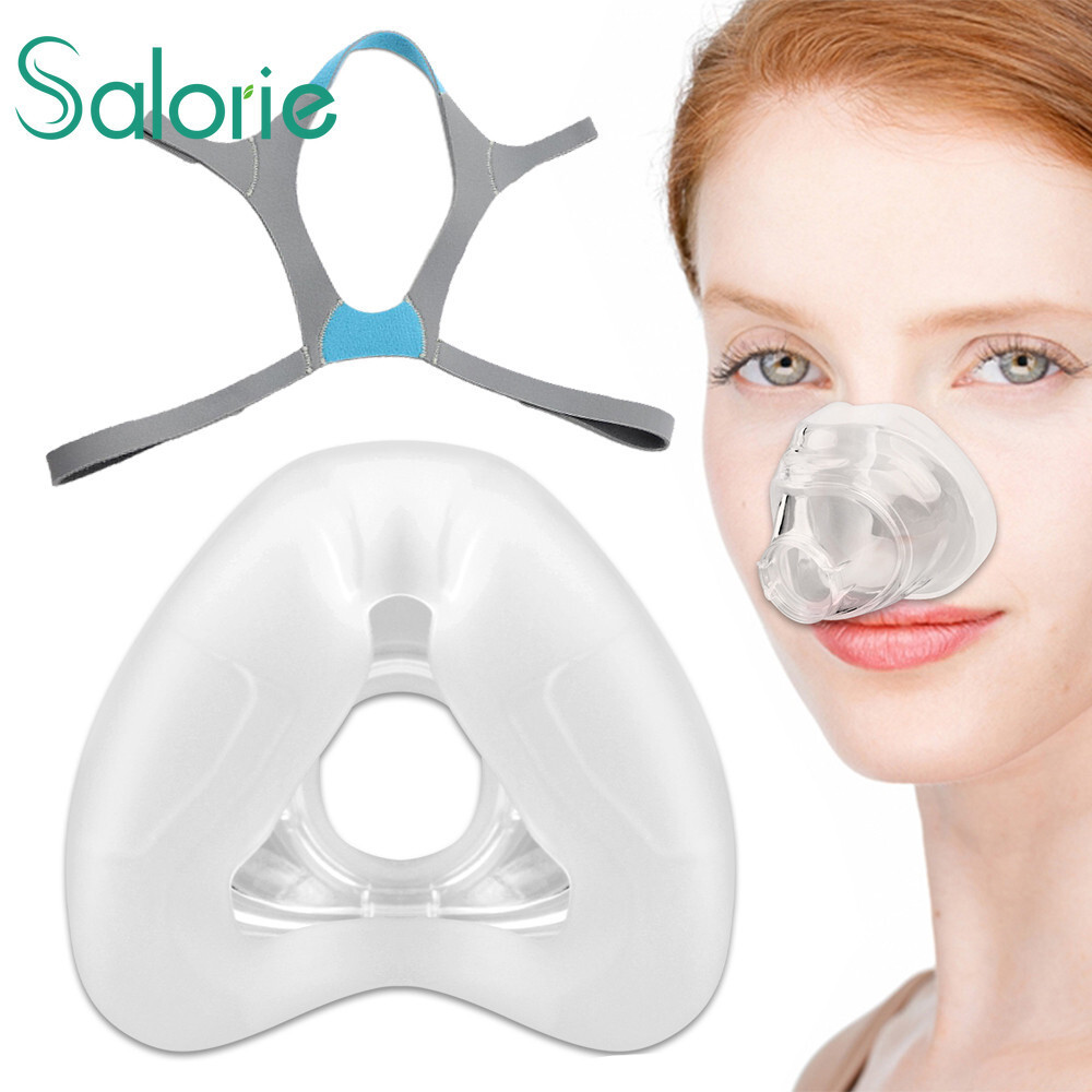 Salorie N20 หน้ากากจมูกเปลี่ยนเบาะสําหรับ N20 CPAP หน้ากากจมูก Apnea หน้ากากจมูกพร้อมหมวก