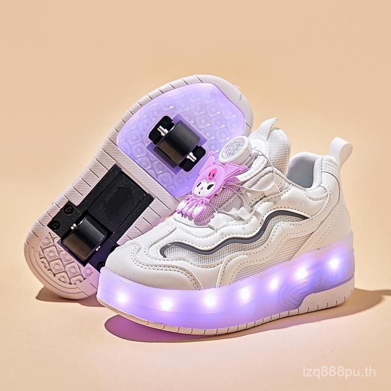 เด็ก LED Luminous Roller Skate รองเท้าชายหญิง Roller Skate รองเท้า NK2T