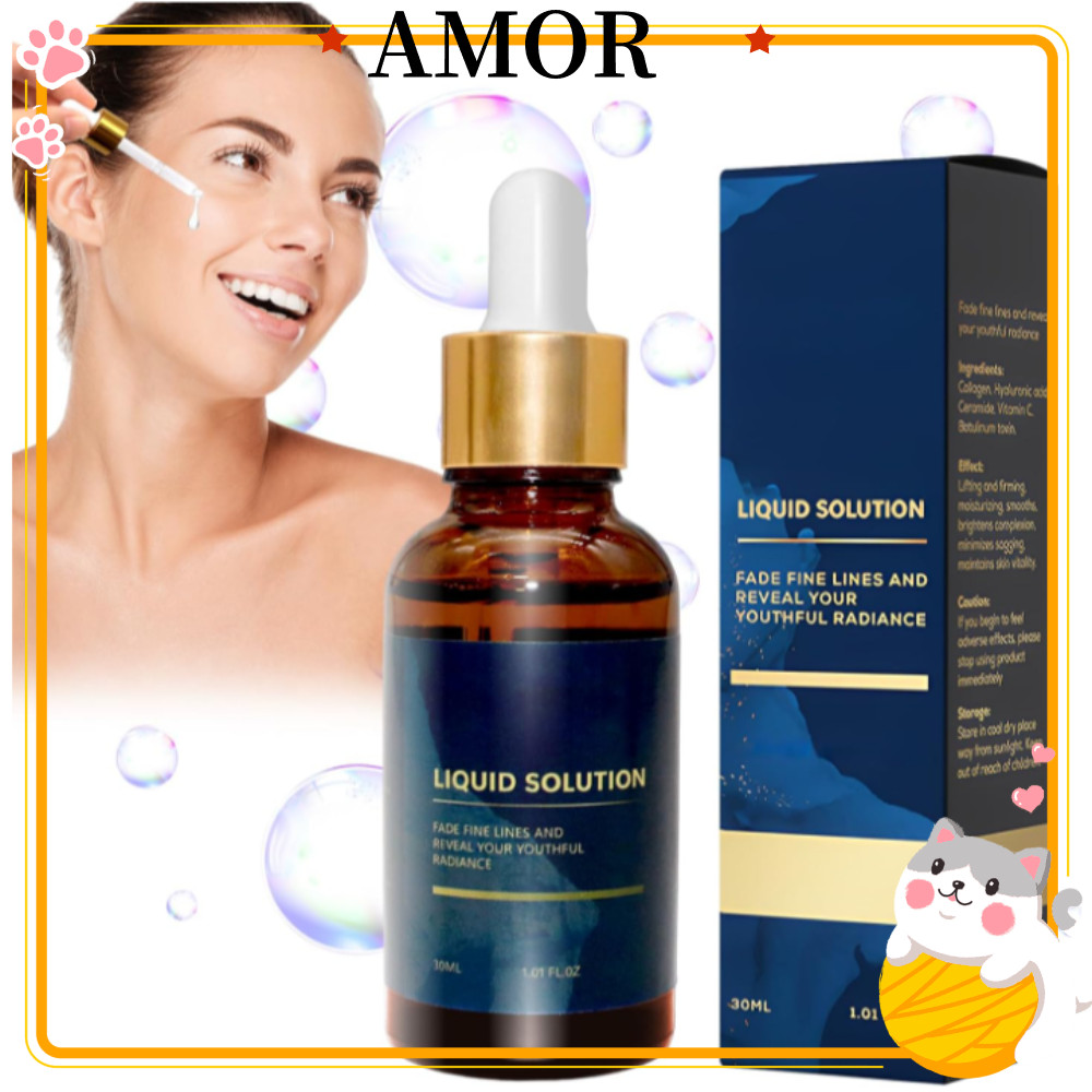AMOR 2PCS Olavitas Serum, Liquid ลดริ้วรอย Anti-Aging Olavitas Liquid Solution, ริ้วรอยลดริ้วรอยลดริ