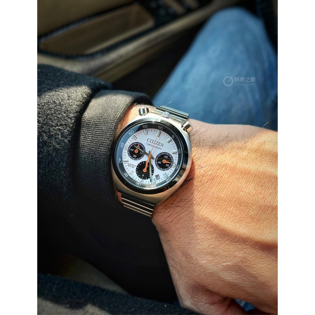 [คลังสินค้าพร้อม] citizen citizen Retro Quartz Mens Watch an3660 81a Panda Disc