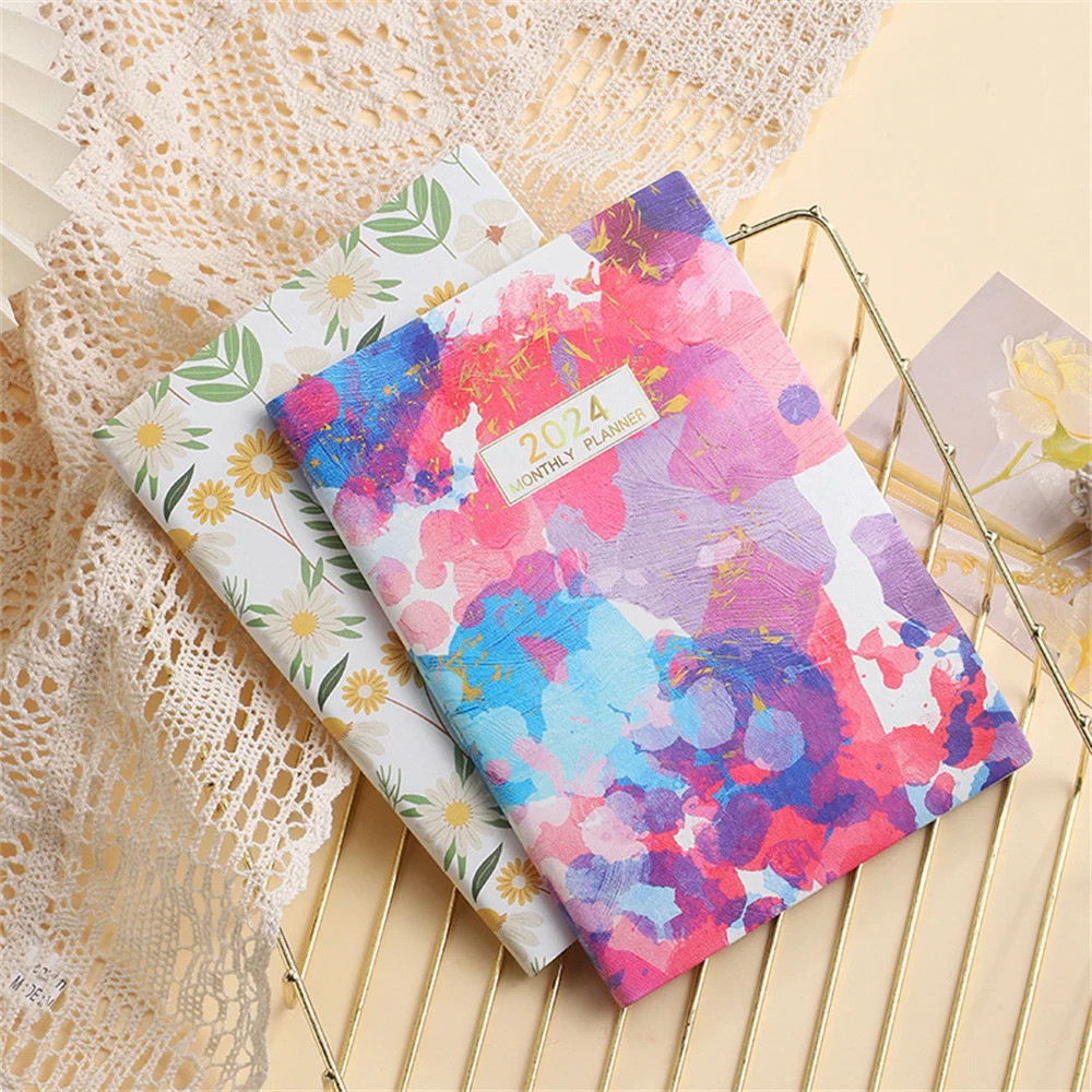 Personal Organizer Agenda Weekly Calendar 2024 Diary Planner 365 วัน Planner A6 A5 Agenda Planner