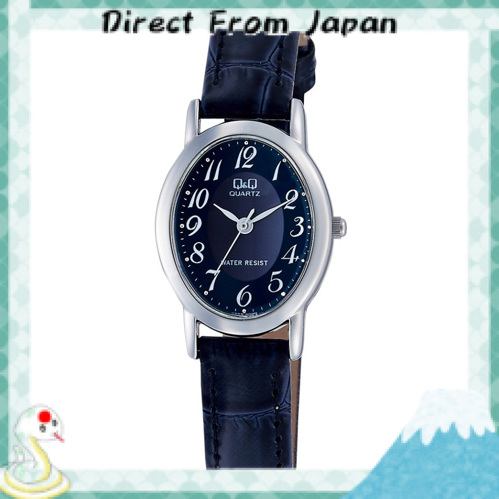 Direct From Japan นาฬิกาข้อมือผู้หญิง CITIZEN Q&Q รุ่น VZ89-305 ดีไซน์เรียบง่าย สวยคลาสสิก กันน้ำ ใส