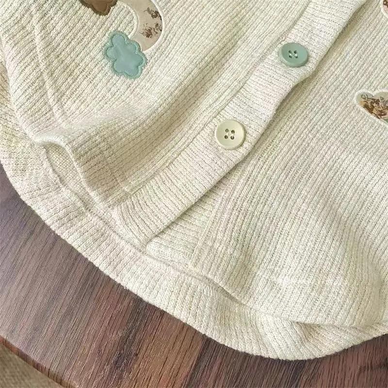 Dolemi Baby เสื้อกันหนาว  สำหรับเด็กผู้หญิง มีฮู้ด แขนยาว สไตล์เกาหลี คาร์ดิแกน เหมาะสำหรับเด็กอายุ 1-12 ปี น่ารัก - รูปที่ 4