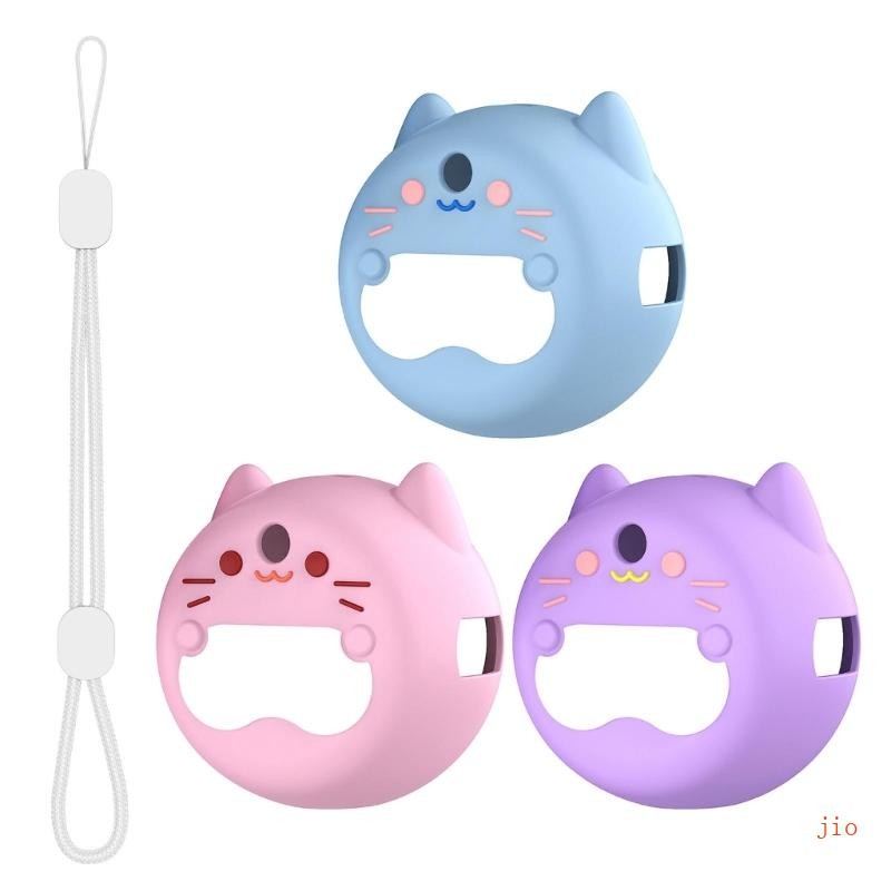 Jio ล้างทําความสะอาดได้ซิลิโคนสําหรับ Punirunes Virtual Pet Device Antislip Sleeve