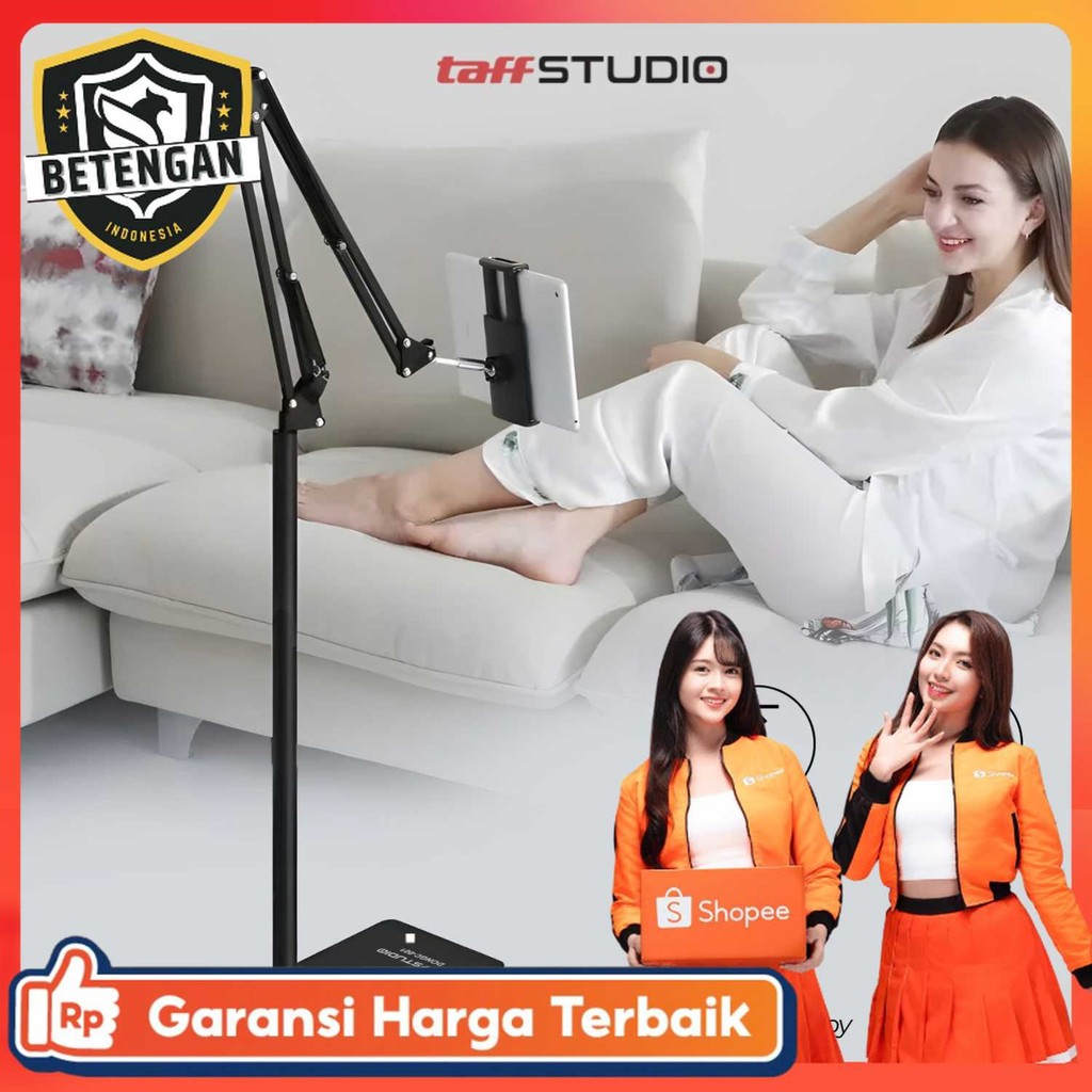 TaffiSTUDIO ที่วางแท็บเล็ต iPad สมาร์ทโฟน Lazypod 134 ซม. - DONGC-001