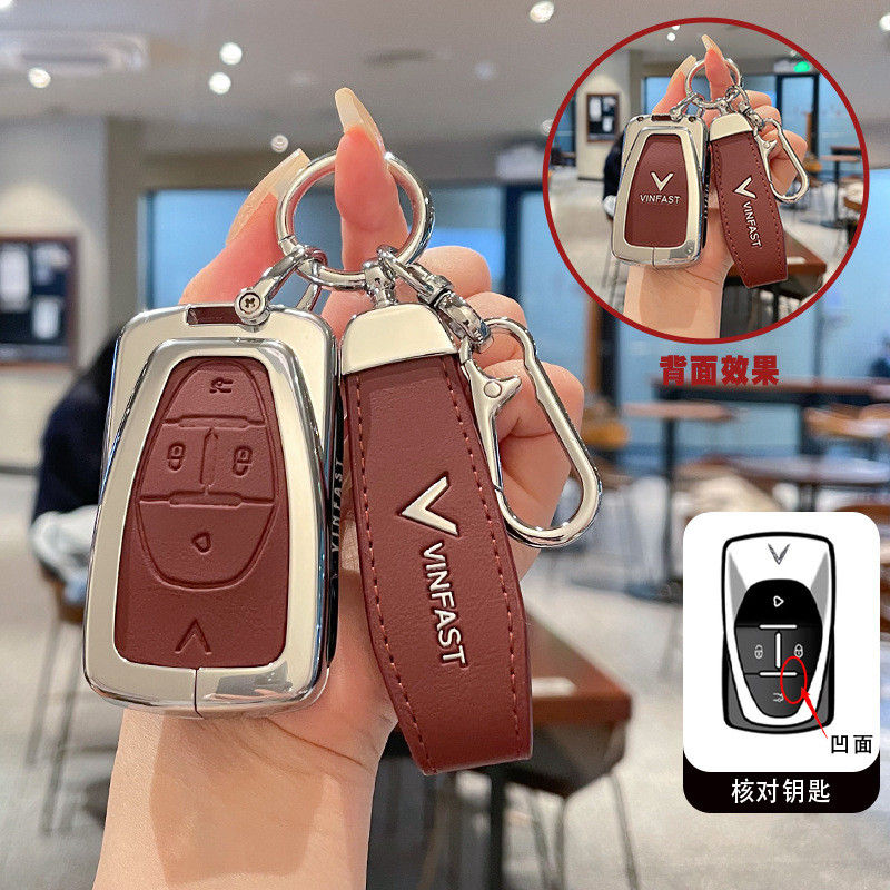 กรณีกุญแจรถ Vinfast VF8 VF 8 9 E34 2022-2023 กระบอกสูบมอเตอร์