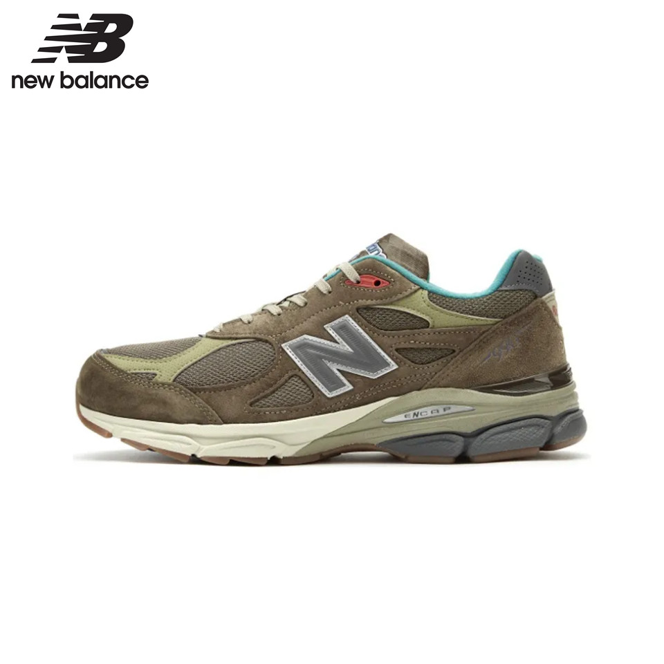 （ของแท้ 100%）New Balance NB 990 V3 M990BD3 รองเท้าบาสสำหรับผู้ชาย และผู้หญิง