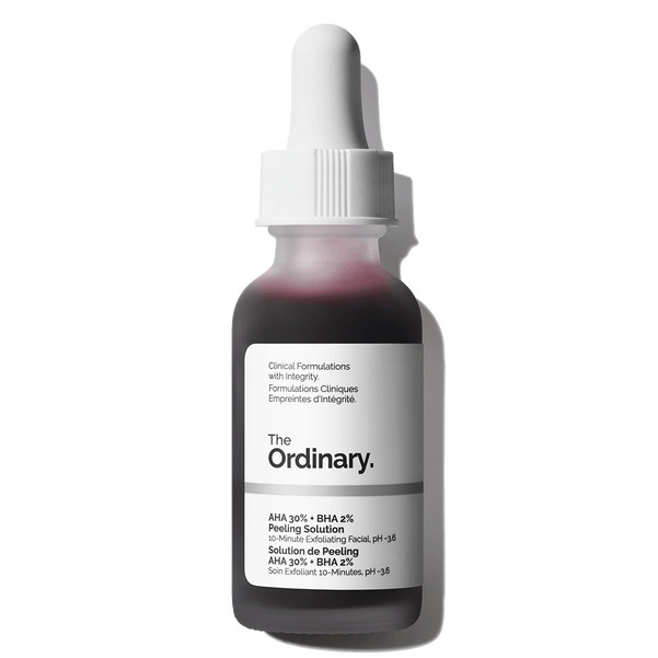 (โปรโมชั่น ยิ่งซื้อยิ่งลด/ของแท้)The Ordinary AHA 30% + BHA 2% Peeling Solution 30ml