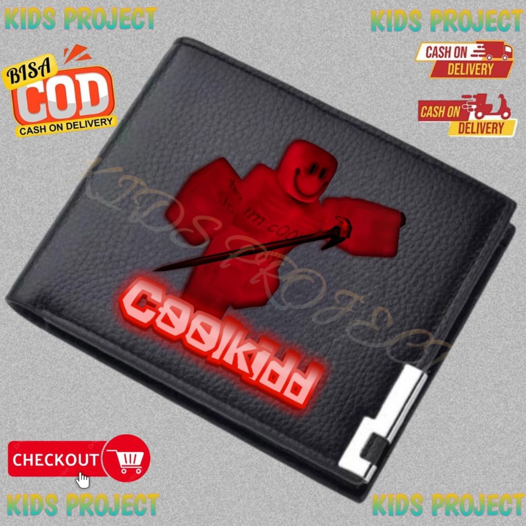 Coolkidd Forsaken Roblox Character กระเป๋าสตางค์เด็ก