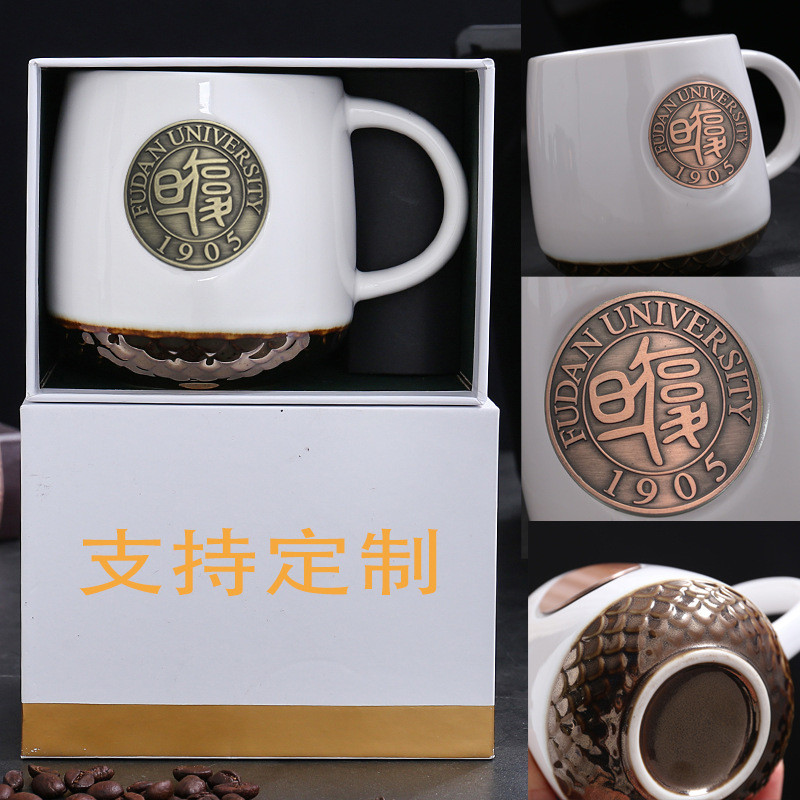 ฝาแก้ว tyeso ฝาแก้วเยติ แก้วสไตล์สตาร์บัคส์พร้อมฝาปิดช้อนถ้วยน้ํามูลค่าสูงถ้วยกาแฟเซรามิกสร้างสรรค์โ