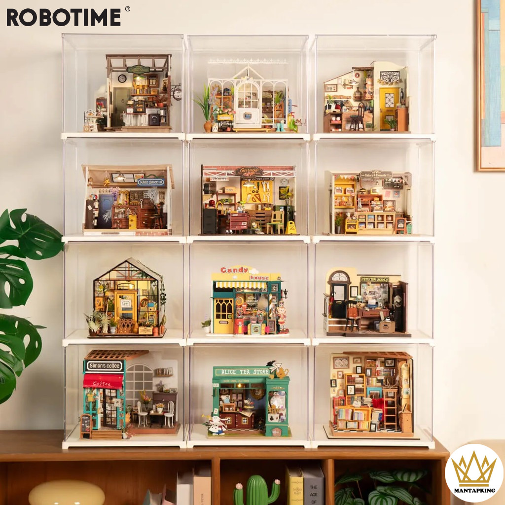 Robotime Rolife 3D DIY Miniature House - DG Series(DG104,DG159,DG161,DG162,DG163,DG164,DG165,DG166,D