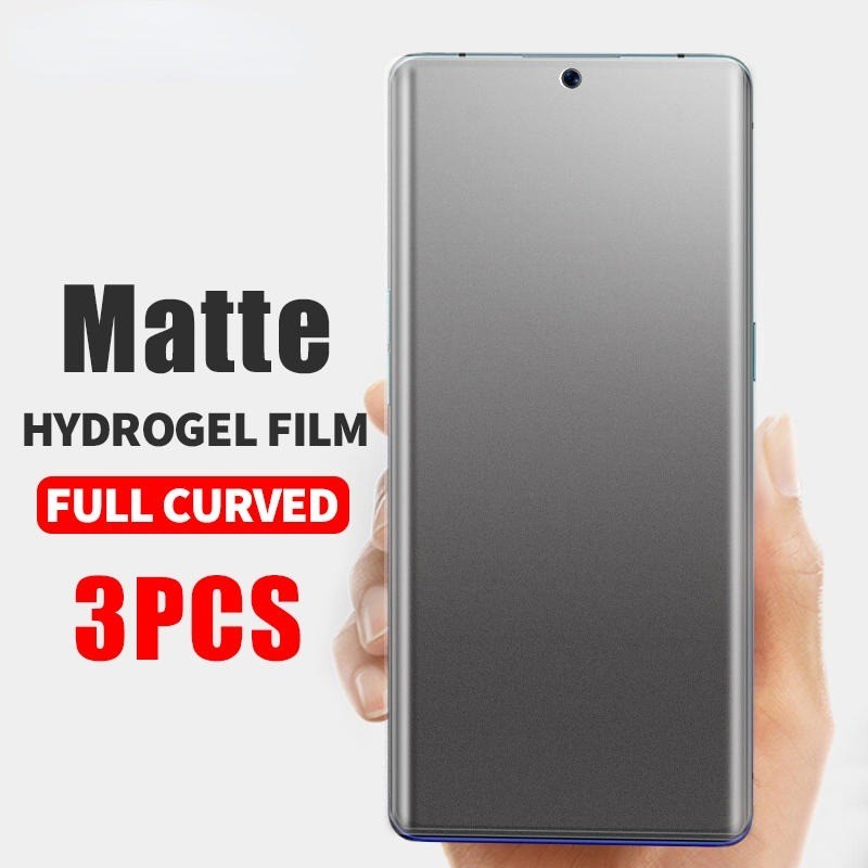 3Pcs Matte HD Softฟิล์มสําหรับOppo F31 F29 F27 F25 F23 F21 F19 F19s Pro Plus 5G 4G 9H Anti-Shock Cle