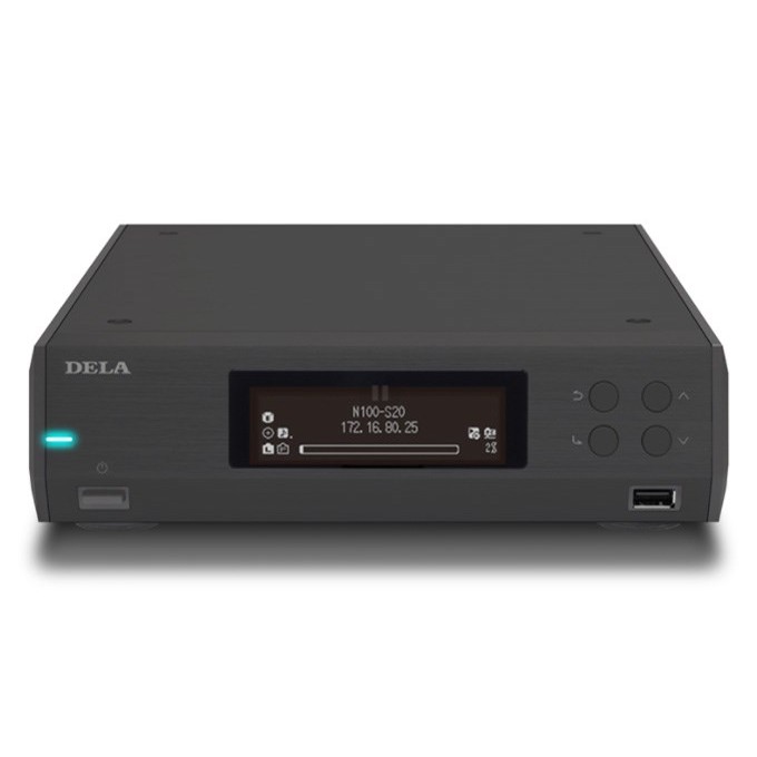 ญี่ปุ่นส่งตรง MELCO DELA N100-S20 Digital Turntable NAS Digital Player SSD2TB Network Player