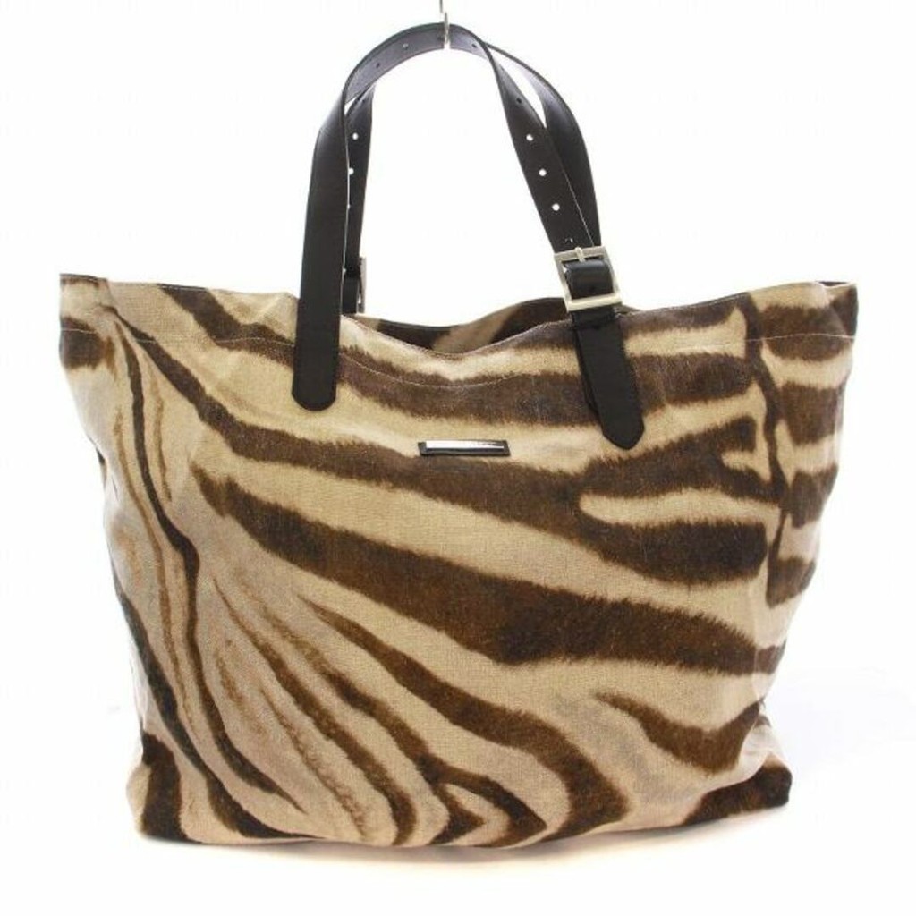 Jim Thompson Tote Bag beige brown Direct from Japan Secondhand