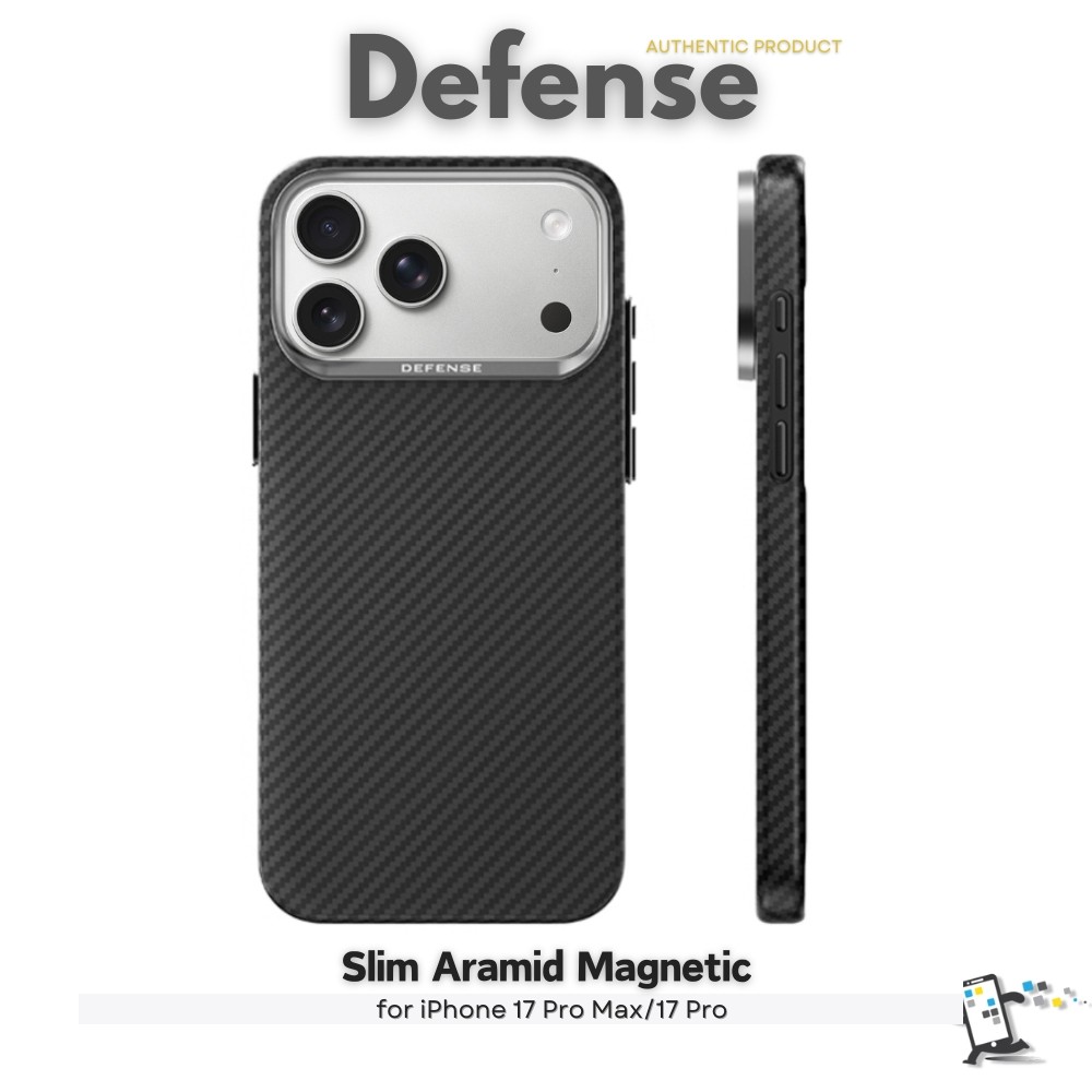 Defense Slim Aramid Magnetic เคสสำหรับ iPhone 17 Pro Max และ iPhone 17 Pro