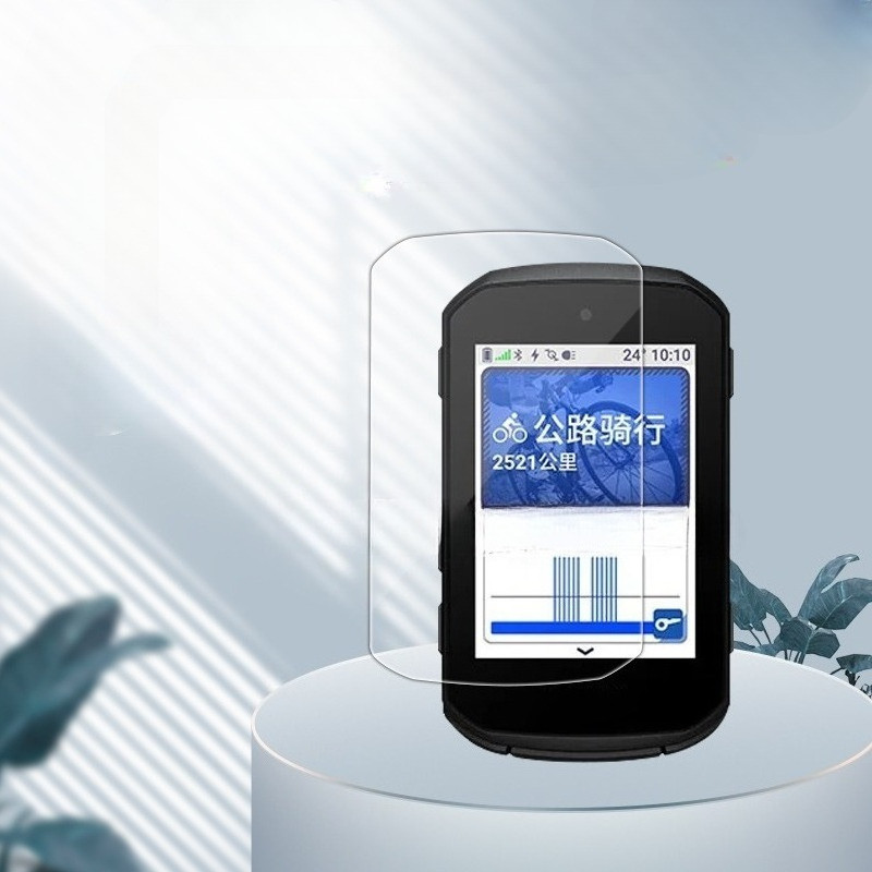 กระจกนิรภัยใสสําหรับ Garmin Edge 550 ป้องกันหน้าจอสําหรับ edge550 Edge 850 แก้วป้องกันฟิล์มฝาครอบ