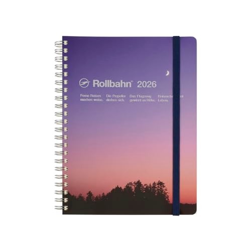 Delphonics 2026 Rolbahn Calm A5 Monthly Diary (Starts October 2025) ㅤDirect From Japan
