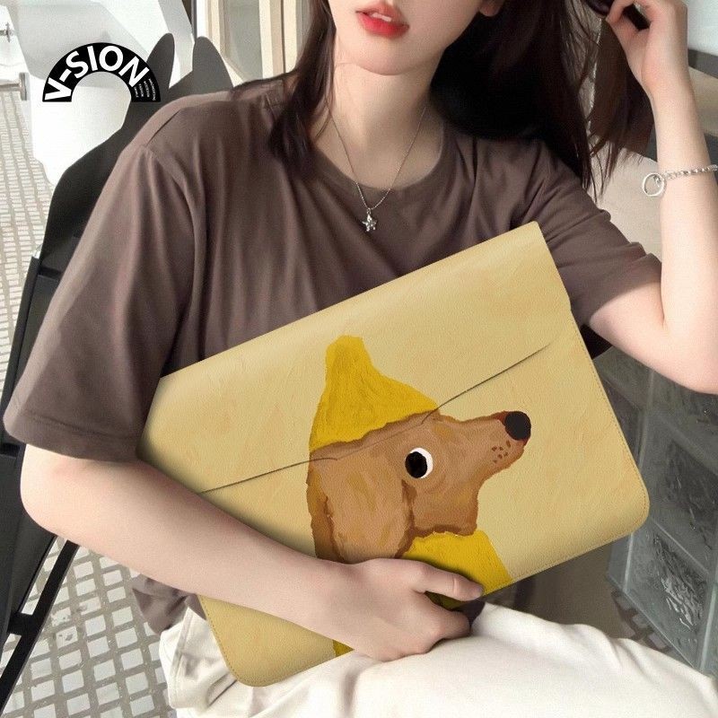 Weixin Premium Dog กระเป๋าแล็ปท็อปเหมาะสําหรับ Huawei 14 Shin-Chan mac15 Flip Tablet Liner Bag 12