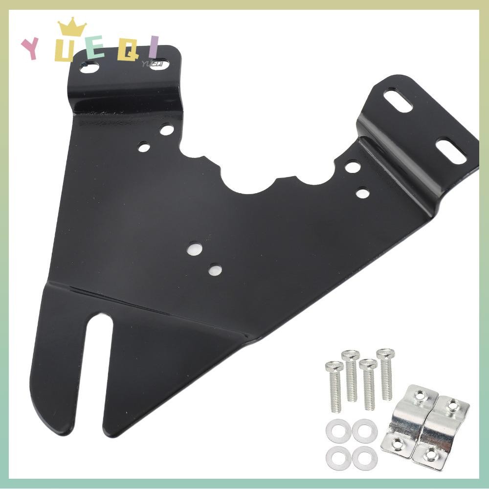YUEQI แผ่นติดตั้งมอเตอร์,เหล็กน้ําหนักเบาไฟฟ้ามอเตอร์แผ่น,ทนทานสีดํามอเตอร์แผ่นยึดสําหรับ MY1016Z/MY