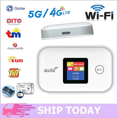 Pocket WiFi ใส่ซิม Wireless 3000mAh 4G Router SIM AIS True NT เราเตอร์ใส่ซิม 5G เราเตอร์ WiFi