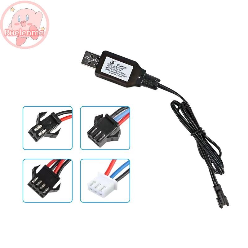 Uelenme 7.4V (3.7V X2) Charger SM-2P/3P SM-4P Reverse XH-3P/4P Li-ion แบตเตอรี่ไฟฟ้า RC ของเล่นรถเรื
