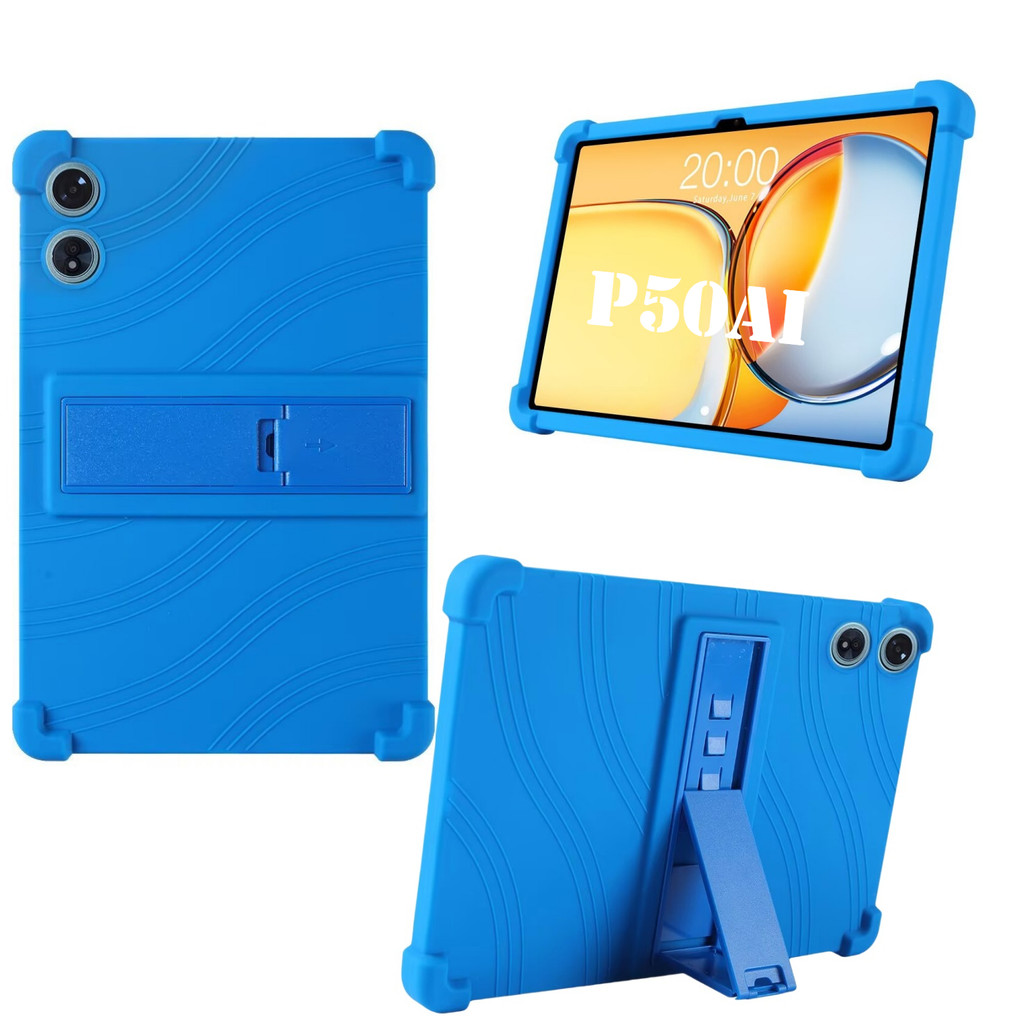 เด็กปลอดภัยสําหรับ Teclast T50 Plus 2025 /P50 2025 /P50Ai แท็บเล็ตซิลิโคนอ่อนนุ่มกันกระแทกเกราะป้องก
