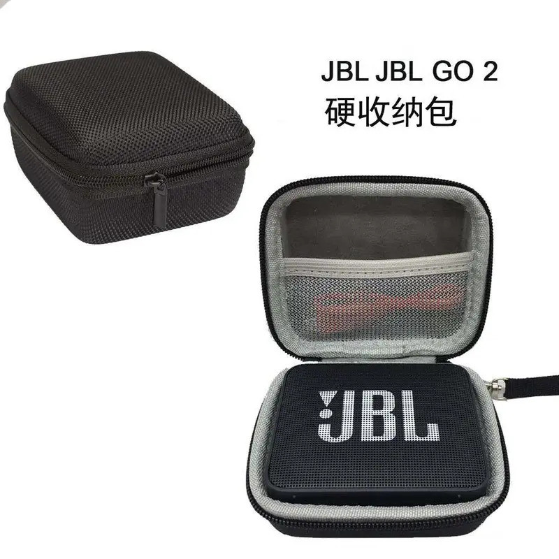 Mouse Travel Hard Protective Case Carrying Pouch Cover Bag for JBL GO2 - ลําโพงบลูทูธแบบพกพากันน้ํา